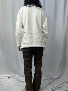 画像4: 90's Hanes USA製 REVERSE WEAVE TYPE "WISCONSIN" プリントスウェット XL (4)