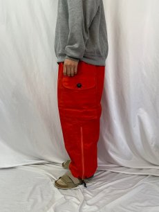 画像3: 80's Canadian Armed Forces Search and Rescue(CAFSAR) Para Rescue Wind proof Trousers SHORT/LARGE (3)