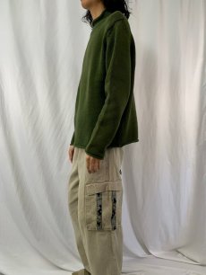 画像3: J.CREW ロールネック コットンニットセーター M (3)