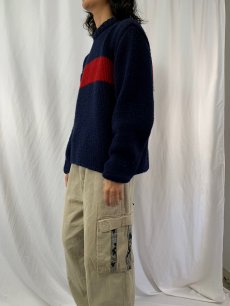 画像3: 90's J.CREW ウールニットセーター L (3)