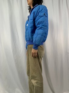 画像3: 80〜90's Eddie Bauer ハーフジップ プルオーバーダウンジャケット XL (3)