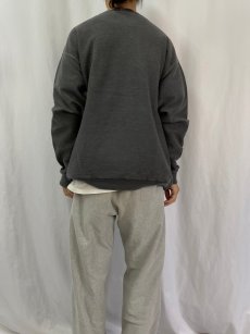 画像4: 90's LANDS'END USA製 前V パイルスウェット XL (4)