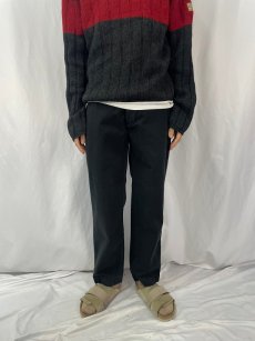 画像2: POLO Ralph Lauren "PROSPECT PANT" チノトラウザーズ BLACK W32 (2)