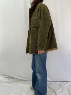 画像3: 90's POLO Ralph Lauren PORTUGAL製 オイルドジャケット XL (3)