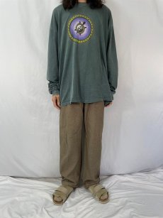 画像2: 90's〜 POLO Ralph Lauren グレンチェック柄 2タック コットンスラックス W31 (2)