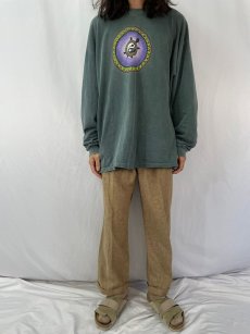 画像2: 90's〜 POLO Ralph Lauren 2タック リネン×コットンスラックス W35 (2)