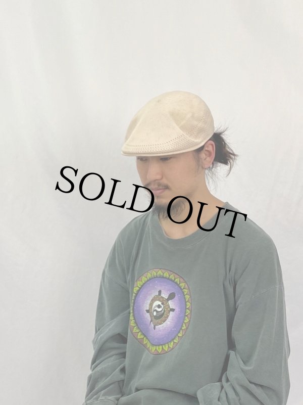 90's KANGOL GREAT BRITAIN製 サマーメッシュハンチング L/XL