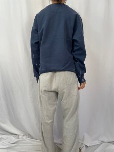 画像4: Champion 前V ペンキペイントスウェット NAVY M (4)