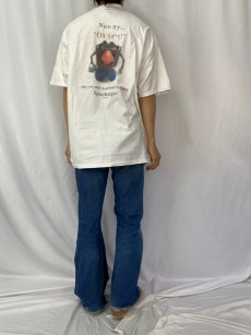 画像4: 2000's SYCOM キャラクタープリント コンピューター企業Tシャツ 2XL (4)