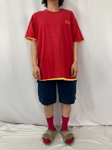 画像2: 90's POLO Ralph Lauren USA製 "POLO SPORT" リバーシブルデザインTシャツ L (2)