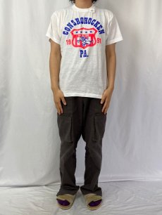 画像3: 90's Soap Box Derby USA製 "CONSHOHCKEN AMBUCS" カーレースプリントTシャツ L (3)