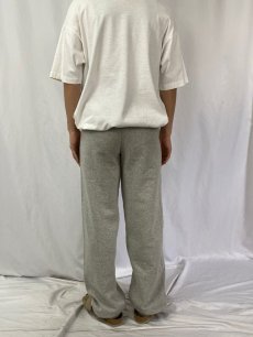 画像4: 90's〜 USA製 "NAVY" プリントスウェットパンツ S (4)