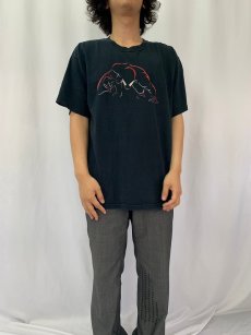 画像3: MARVEL SPIDER-MAN キャラクタープリントTシャツ BLACK L (3)