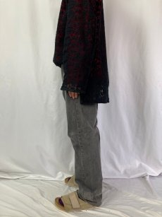 画像3: 90's Levi's 501 USA製 ブラックデニムパンツ W36 (3)