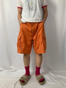 画像2: 90's〜 POLO Ralph Lauren  チノカーゴショーツ W35 (2)