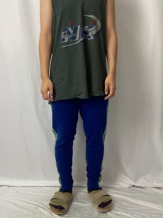 画像2: 70's adidas トラックパンツ W-34 (2)