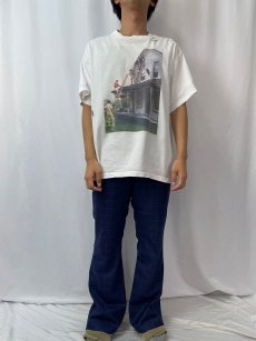 画像2: 90's USA製 フォトプリントTシャツ XL (2)