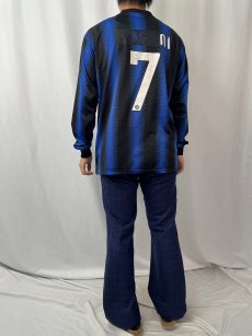 画像4: 2010-2011 Inter Milan "AUTHENTIC" サッカーユニフォームシャツ M (4)