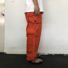 画像3: 70’s Canadian Armed Forces Search and Rescue(CAFSAR) Para Rescue Wind proof Trousers (3)