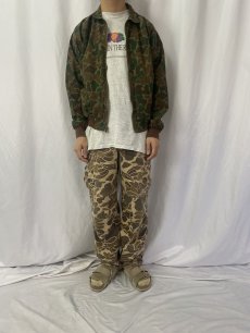 画像2: 80〜90's Woolrich ダックハンターカモ柄 スイングトップ M (2)