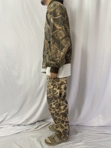 画像3: 90's〜 MOSSY OAK USA製 リアルツリーカモ柄 コットンツイルジャケット 2XL (3)