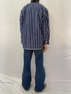 画像4: 90's〜 POLO Ralph Lauren ストライプ柄 ボタンダウンシャツ L (4)