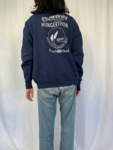 画像4: 90's〜 "WORLD HUNGER YEAR" キャンペーンイラストプリントスウェット XL (4)