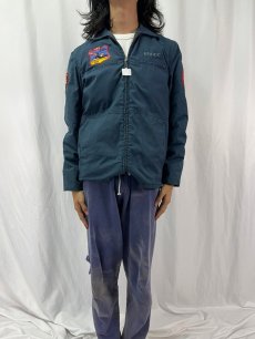 画像2: 80's U.S.NAVY ユーティリティジャケット SIZE 38L (2)