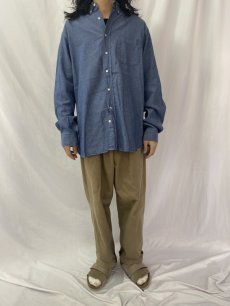 画像2: INDIVIDUALIZED SHIRTS "SLIM FIT" ボタンダウンシャツ XL (2)