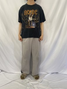 画像3: 90's AC/DC "STIFF UPPER LIP" USA製 ロックバンドツアーTシャツ XL (3)