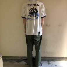 画像5: 90's PRIMUS USA製 オルタナティヴロックバンド リンガーTシャツ XL (5)