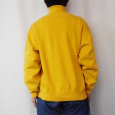 画像3: 90's〜 RUSSELL ATHELETIC USA製 "HIGH COTTON" 前V タートルネック無地スウェット M (3)