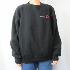 画像3: 90's RUSSEL ATHELETIC USA製 前V "Lucent Technologies" プリントスウェット BLACK XXL (3)