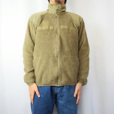 画像2: U.S.MILITARY ECWCS GEN3 Cold Weather コヨーテフリースジャケット SMALL-REGULAR (2)