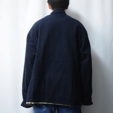 画像3: 90's POLO Ralph Lauren  USA製 フリースジャケット NAVY L (3)