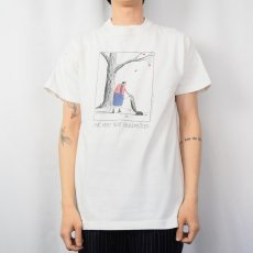 画像2: 90's USA製 "ONE VERY NEAT GRANDMOTHER" シュールプリントTシャツ L (2)