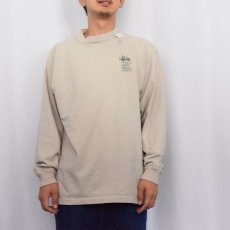 画像3: 90's STUSSY "LARGE AND IN CHARGE !!" キングエレファント プリントロンT (3)