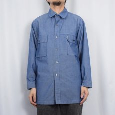 画像2: 70's Levi's PANATELA シャンブレーシャツ (2)