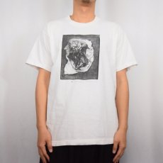 画像2: 90's UNKNOWN USA製 "Presentation House Gallery" アートプリントTシャツ L (2)