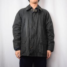 画像2: 2000's Barbour ENGLAND製 "BEDALE" オイルドジャケット 3ワラント (2)