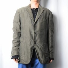 画像2: BOLIOLI テーラードジャケット KHAKI SIZE 54 (2)