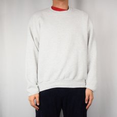 画像2: 90's JERZEES USA製 無地スウェット GRAY XL (2)