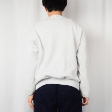 画像3: 90's JERZEES USA製 無地スウェット GRAY XL (3)