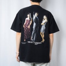 画像4: 90's 007 The World Is Not Enough USA製 スパイ映画プリントTシャツ XL (4)