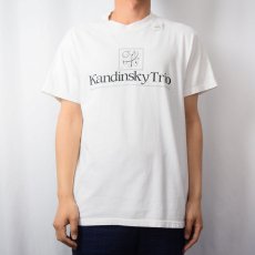 画像2: Wassily Kandinsky "Kandinsky Trio" バンドTシャツ M (2)