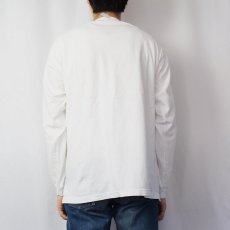 画像3: Patagonia ORGANIC COTTON ロゴ刺繍ロンT L (3)