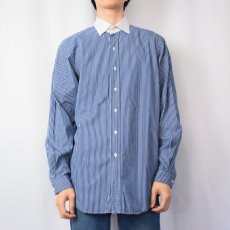 画像2: POLO Ralph Lauren "REGENT CLASSIC FIT" ストライプ柄 コットンシャツ 16 1/2 (2)