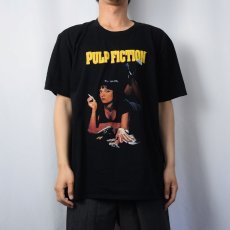 画像2: PULP FICTION クライム映画 プリントTシャツ L (2)