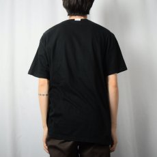 画像3: 2000's POLO Ralph Lauren ロゴプリントTシャツ BLACK L (3)