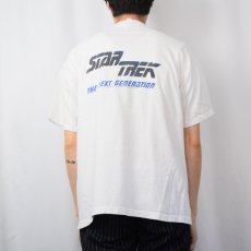 画像4: 90's STAR TREK The Next Generation USA製 SFテレビドラマプリントTシャツ XL (4)